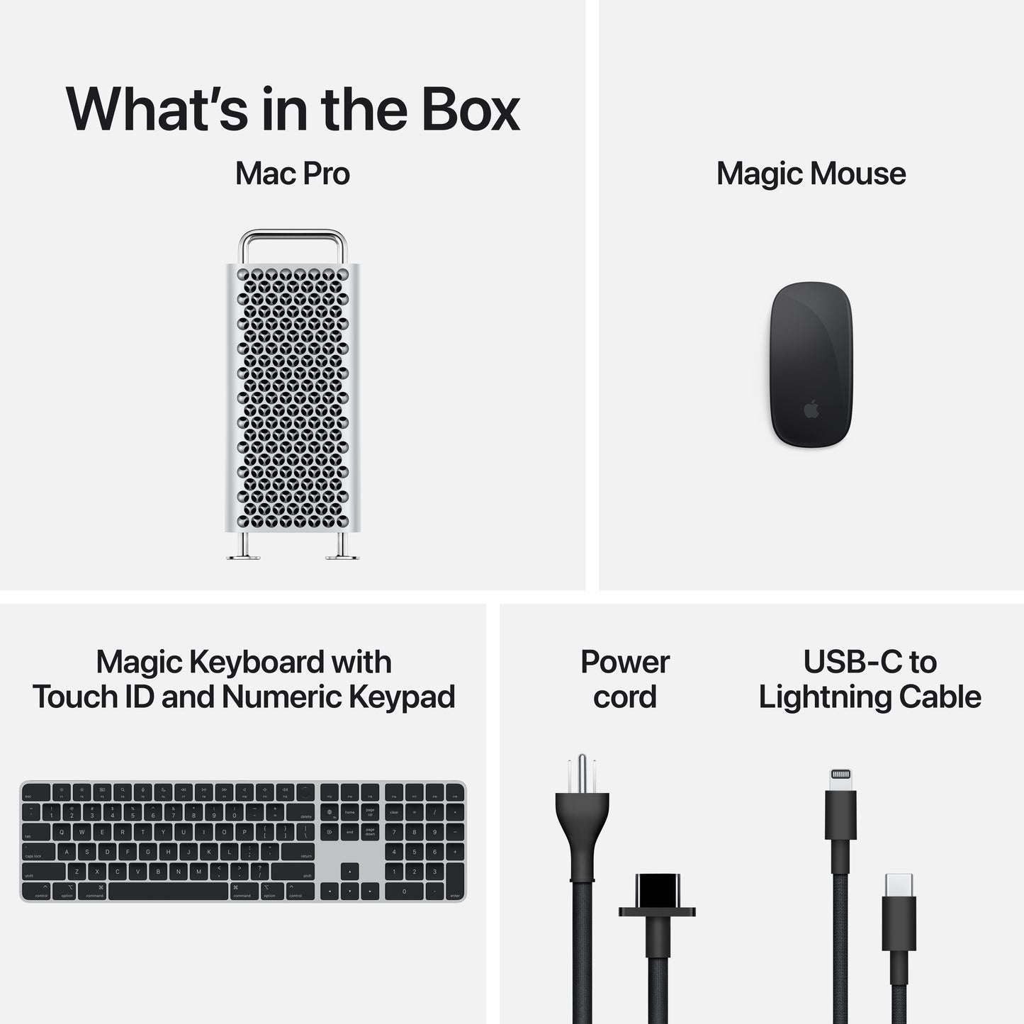 Mac Pro M2 Ultra 24-core CPU / 60-core GPU / 128GB Memory / 4TB Storage