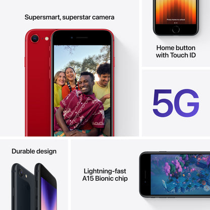 iPhone SE (5G) - 64GB - Midnight (SIM Free)